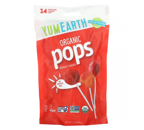 Льодяники POPS ассорті 14шт/уп Льодяники POPS ассорті 14шт/уп