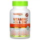 Вітамін С + Д3 + Цинк , Nutribiotic, 100 капсул