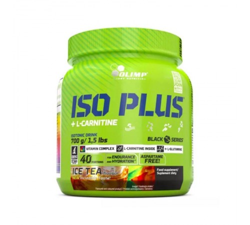 Ізотонік + карнітин, Iso Plus + L-Carnitine OLIMP 700 гр (холодний чай) Ізотонік + карнітин, Iso Plus + L-Carnitine OLIMP 700 гр (холодний чай)