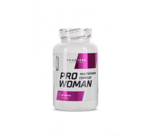Мультивитамины для женщин, Pro Woman Multivitamin Complex, Progress Nutrition, 60 таблеток Мультивитамины для женщин, Pro Woman Multivitamin Complex, Progress Nutrition, 60 таблеток