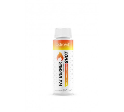 Жироспалювач, Fat Burner Shot, Ostrovit, 100 мл (Ананас) Жироспалювач, Fat Burner Shot, Ostrovit, 100 мл (Ананас)