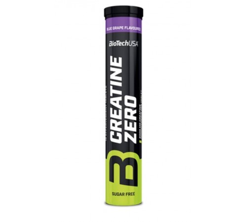 Креатин, Effervescent Creatine ZERO, BioTechUSA, 18 таблеток (Синий виноград) Креатин, Effervescent Creatine ZERO, BioTechUSA, 18 таблеток (Синий виноград)