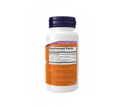 Ашваганда, Ashwagandha Stress Relief, Now Foods, 60 вег. капсул Ашваганда, Ashwagandha Stress Relief, Now Foods, 60 вег. капсул