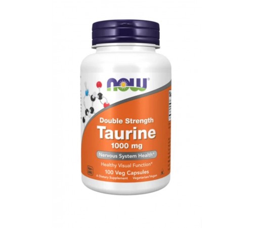 Таурин, Taurine Double Strenth,Now Foods, 1000 мг, 100 вег. капсул Таурин, Taurine Double Strenth,Now Foods, 1000 мг, 100 вег. капсул
