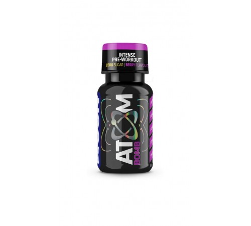 Передтренувальний комплекс, Atom Bomb Pre-Workout Shot, USN, 60 мл (Ягоди) Передтренувальний комплекс, Atom Bomb Pre-Workout Shot, USN, 60 мл (Ягоди)