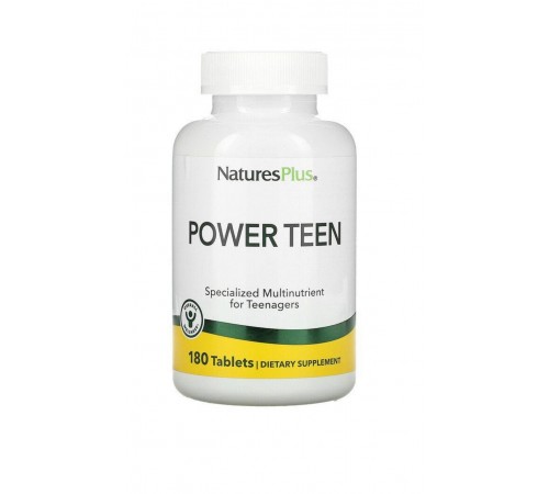 Вітаміни для підлітків, Power Teen, Natureёs Plus, 180 таблеток Вітаміни для підлітків, Power Teen, Natureёs Plus, 180 таблеток
