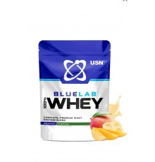 Сывороточный протеин, Blue Lab 100% Whey Premium Protein, USN, 476 грамм, Манго