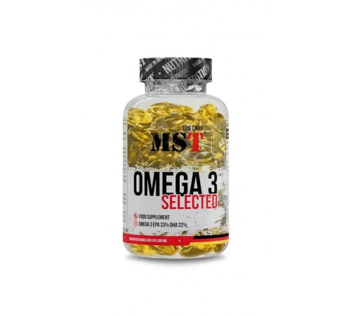 Омега 3, Omega 3 Selected, MST, 120 капсул Омега 3, Omega 3 Selected, MST, 120 капсул