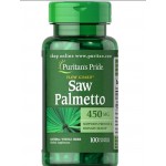 Со пальметто, Saw Palmetto, Puritan's Pride, 450 мг, 100 капсул Со пальметто, Saw Palmetto, Puritan's Pride, 450 мг, 100 капсул
