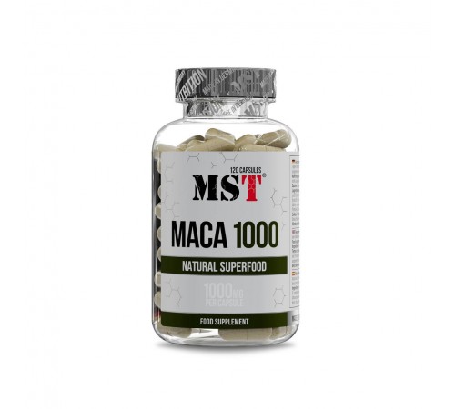 Мака, Maca, MST, 1000 мг, 60 капсул Мака, Maca, MST, 1000 мг, 60 капсул