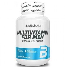 Мультивітаміни для чоловіків, Multivitamin for men, BioTechUSA, 60 таблеток