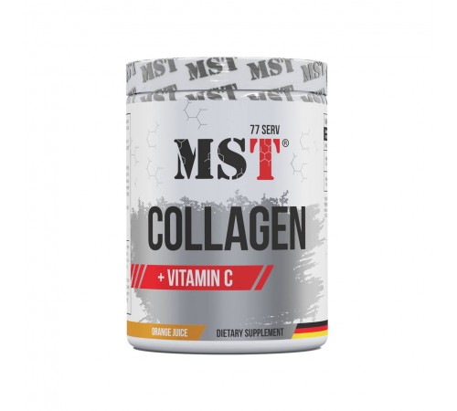 Колаген, Collagen + Vitamin C , MST, 500,5 грам (Апельсиновий сік) Колаген, Collagen + Vitamin C , MST, 500,5 грам (Апельсиновий сік)