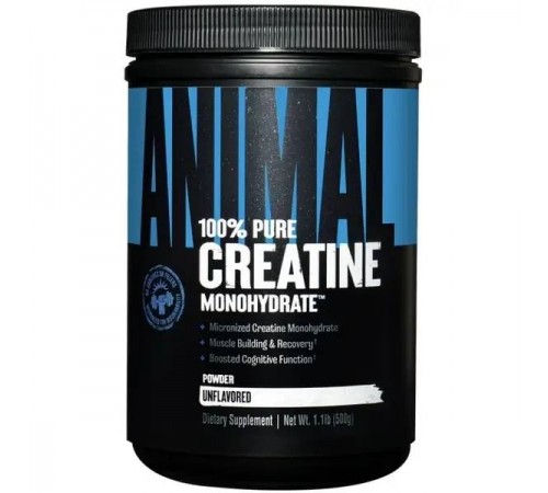 Креатин моногідрат, Universal Animal Creatine Powder, 500 грам (Без смаку) Креатин моногідрат, Universal Animal Creatine Powder, 500 грам (Без смаку)
