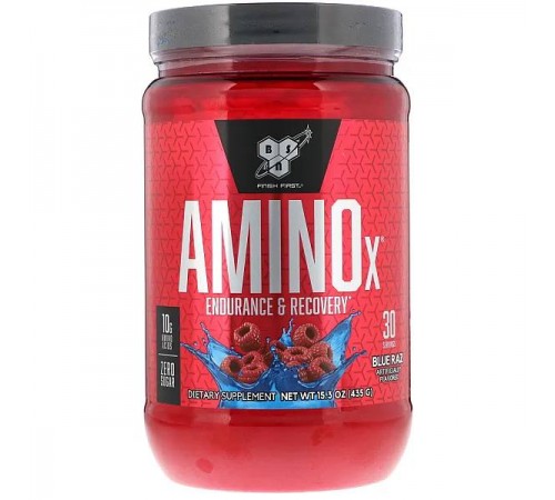 Аминокислоты, Amino X 30 Servings, BSN, 435 грамм (Голубая малина) Аминокислоты, Amino X 30 Servings, BSN, 435 грамм (Голубая малина)