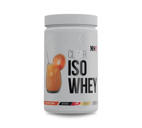 Изолят протеина, Protein ISO CLEAR, Orange, MST, 300 грамм (Апельсин) Изолят протеина, Protein ISO CLEAR, Orange, MST, 300 грамм (Апельсин)