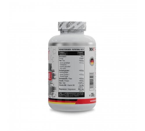 Магний бисглицинат хелат, Magnesium Bisglycinate Chelate 240 капсул, MST