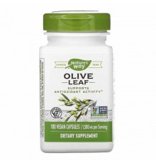Екстракт листя оливи, Nature's Way, 100 капсул