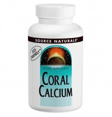 Кораловий кальцій, Coral Calcium, Source Naturals, 600 мг, 120 капcул