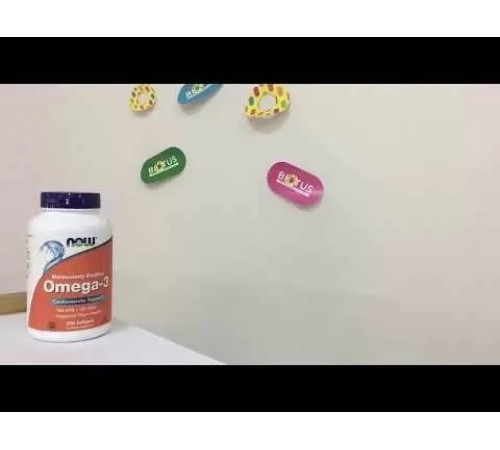 Омега 3, Omega-3, Now Foods,180 EPA / 120 DHA, 200 капсул Омега 3, Omega-3, Now Foods,180 EPA / 120 DHA, 200 капсул