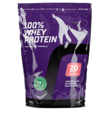 Сывороточный протеин, 100% Whey Protein Instant, Progress Nutrition 920 гр (Клубника)
