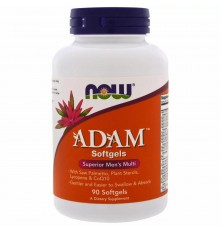 Мультивітаміни для чоловіків Адам, Adam, Superior Men's Multi, Now Foods, 90 капсул