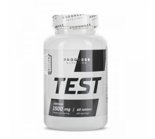 Тестостероновий бустер, Test 1500 мг, Progress Nutrition, 60 таблеток