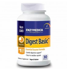 Ферменти для травлення, Digest Basic, Essential Enzyme Formula, Enzymedica, 30 капсул
