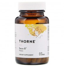 Сахароміцети буларді, Sacro-B Probiotic, Thorne Research, 60 капсул