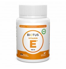 Витамин Е, Vitamin Е, 100 МЕ, 100 капсул Biotus