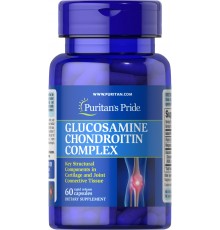 Глюкозамин хондроитин, Glucosamine Chondroitin Complex, Puritan's Pride, 60 капсул