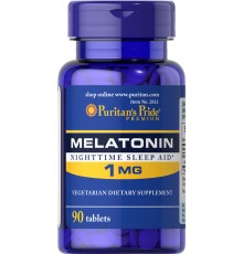 Мелатонин 1 мг, Melaonine 1mg, Ostro Vit, 90 таблеток
