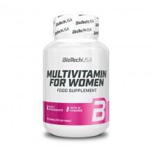 Мультивітаміни для жінок, Multivitamin for women, BioTechUSA, 60 таблеток