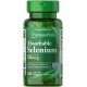 Селен, Absorbable Selenium, Puritan's Pride, 200 мкг, 100 капсул