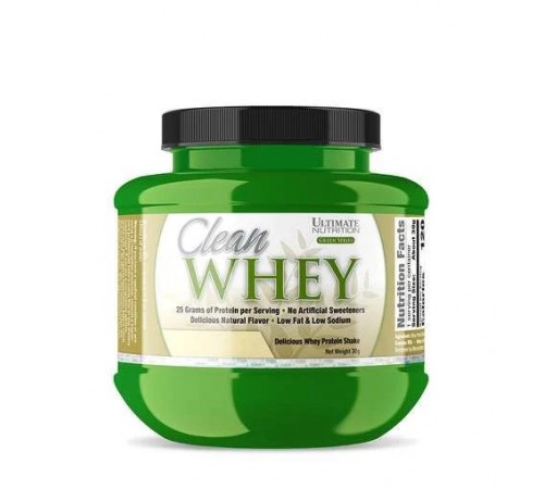 Сывороточный Протеин, Clean Whey, Ultimate Nutrition, 30 грамм Ваниль