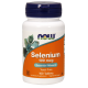 Селен, Selenium, Now Foods, без дрожжей, 100 мкг, 100 таблеток