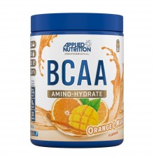 Амінокислоти BCAA Amino-hydrate, Applied Nutrition, 450 грам (Апельсин-манго)
