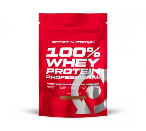 Сывороточный протеин, 100% Whey Protein Professional, Scitec Nutrition, 500 грамм (Ваниль)