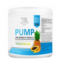 Передтренувальний комплекс, Bodyperson Labs, Pump, 250 грам,(Тропік)