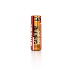 Карнітин, Carnitine, Nutrend, 3000 Shot, 60 мл (Апельсин)