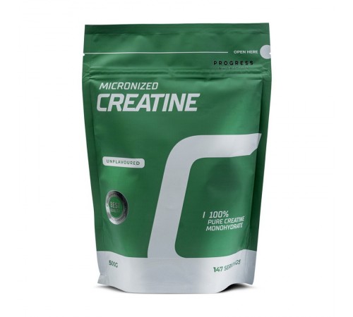 Креатин, Creatine Micronized, Progress Nutrition, 500 грам (Без смаку) Креатин, Creatine Micronized, Progress Nutrition, 500 грам (Без смаку)