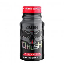 Передтренувальний комплекс, Qhush Pre-workout Shot, USN, 60 мл (Кров Тигра)