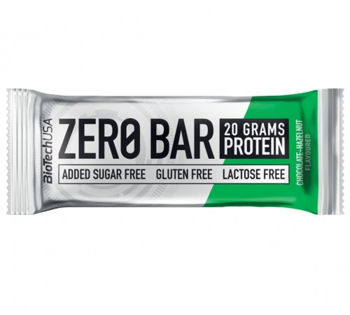 Протеиновый Батончик, Zero Bar Protein, BiotechUSA, 50 грамм (Шоколад-фундук) Протеиновый Батончик, Zero Bar Protein, BiotechUSA, 50 грамм (Шоколад-фундук)