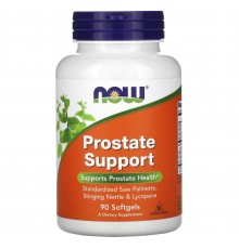 Поддержка простаты, Prostate Support, Now Foods, 90 желатиновых капсул