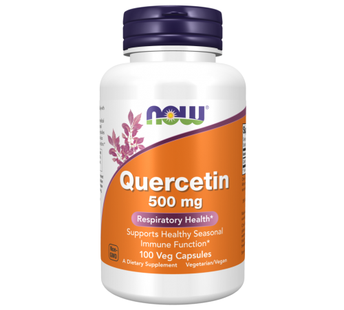 Кверцетин, Quercetin, Now Foods, 500 мг, 100 капсул Кверцетин, Quercetin, Now Foods, 500 мг, 100 капсул