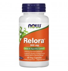 Релора, Relora, Now Foods, 300 мг, 60 таблеток