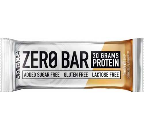 Протеиновый Батончик, Zero Bar Protein, BiotechUSA, 50 грамм (Шоколад-печенье)