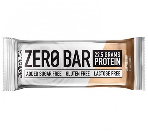 Протеиновый Батончик, Zero Bar Protein, BiotechUSA, 50 грамм (Капучино) Протеиновый Батончик, Zero Bar Protein, BiotechUSA, 50 грамм (Капучино)