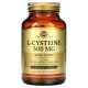 Цистеин, L-Cysteine, Solgar, 500 мг, 90 вегетарианских капсул