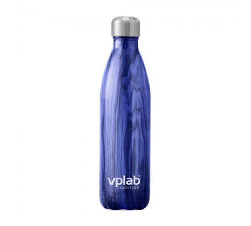 Термопляшка, Metal water bottle VPLab, 500 мл (Синє дерево) Термопляшка, Metal water bottle VPLab, 500 мл (Синє дерево)