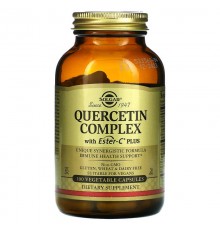 Комплекс кверцетина с Ester-C Plus, Quercetin Complex, Solgar, 100 капсул